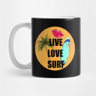 Live Love Surf Mug